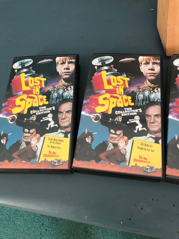Lost In Space VHS 4 Tapes