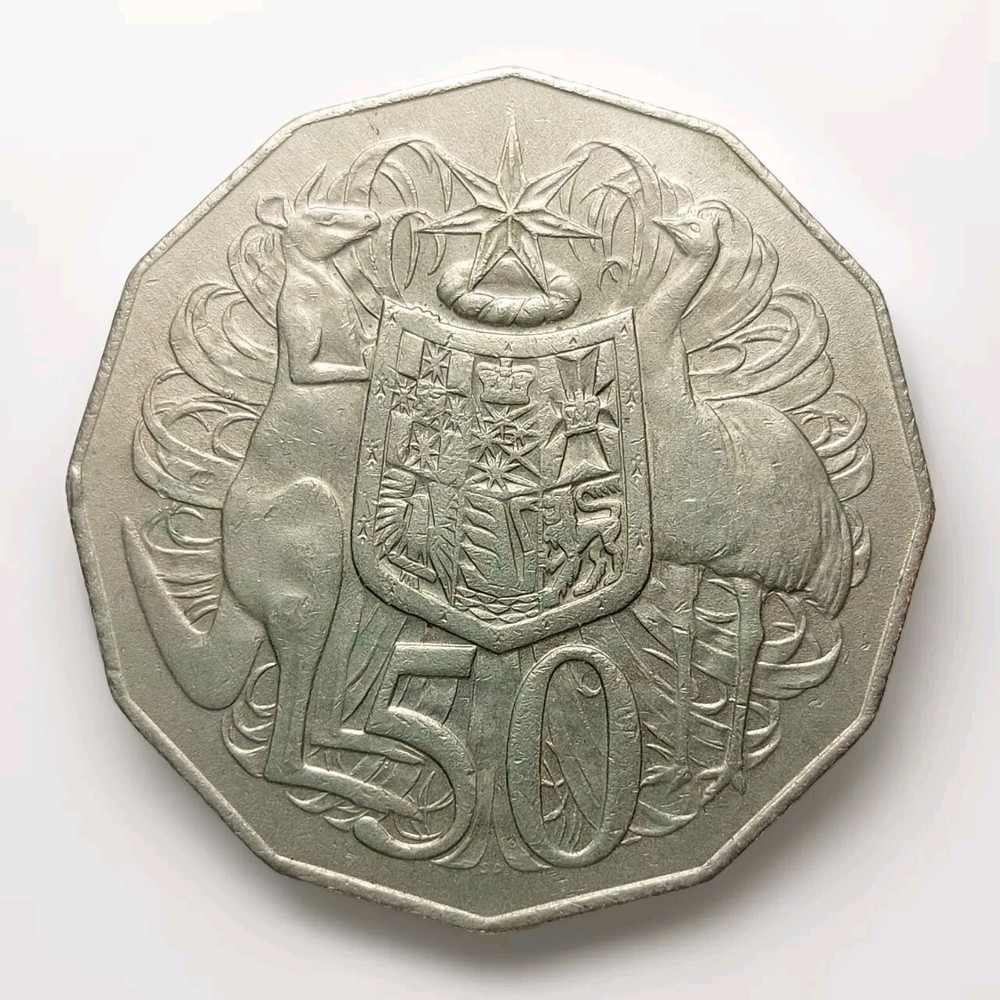 Australia 50 Cents 1978 Coin Dodecagonal Type Z88
