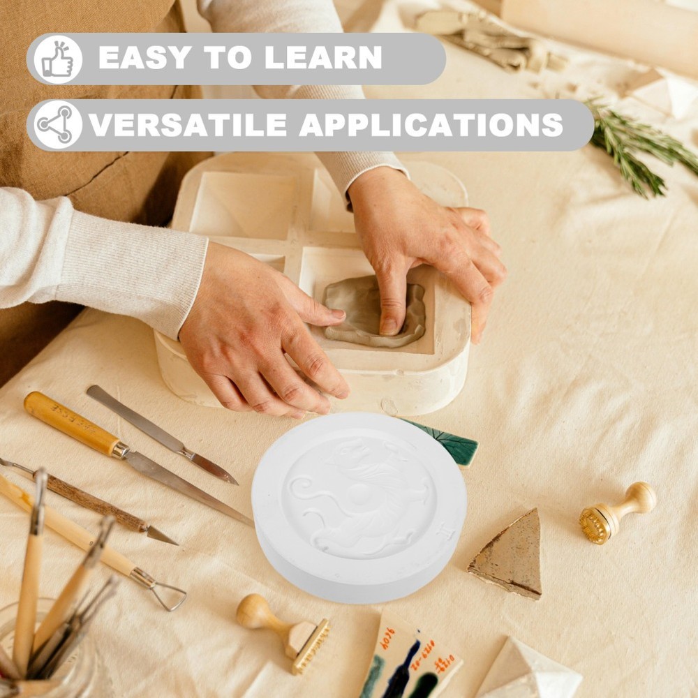 Clay Molds for Pottery Slip Casting Ceramics Making Tools Modeling