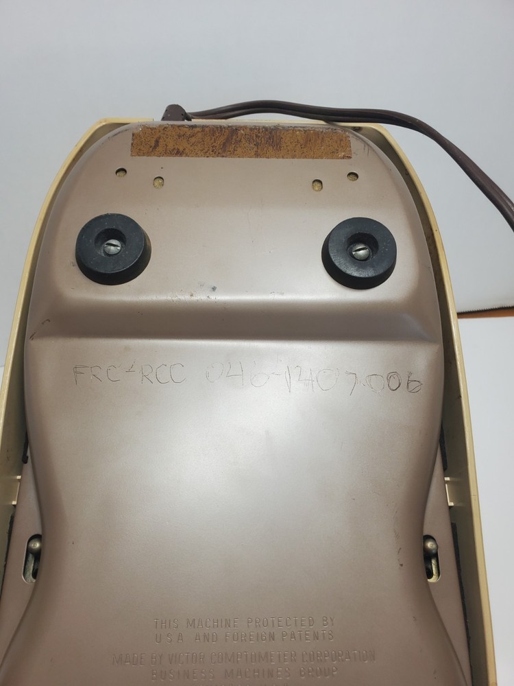 Victor 78254 10 Key Adding Machine POWERS ON and WORKS, NOT FULLY TESTED