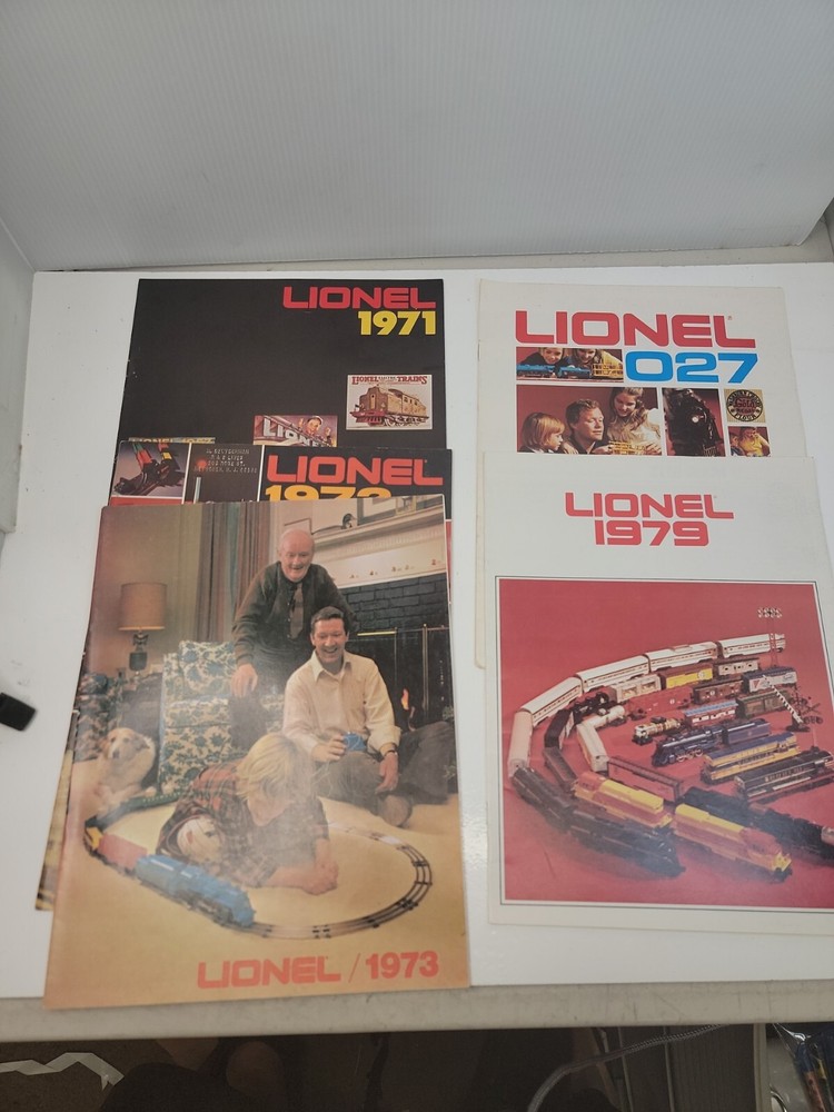 Lionel Train Catalog 1970's Lot