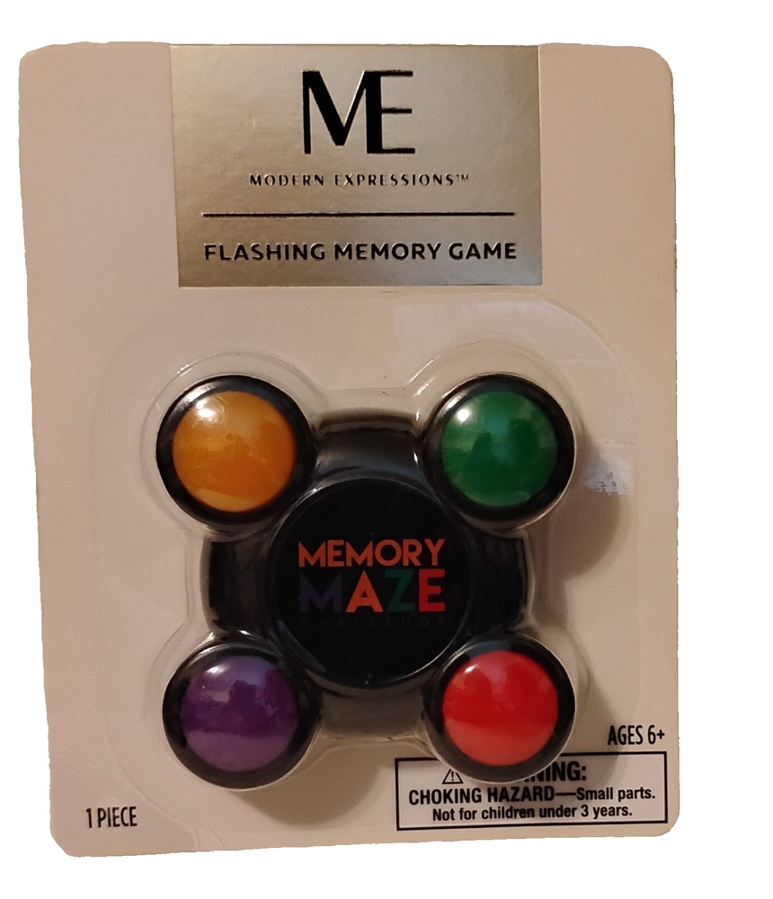 Modern Expression ME Flashing Memory Game Age 6+