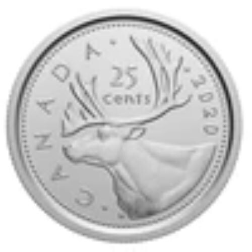2020 CANADA 25¢ NUMIS-TASTIC 5 COIN SET