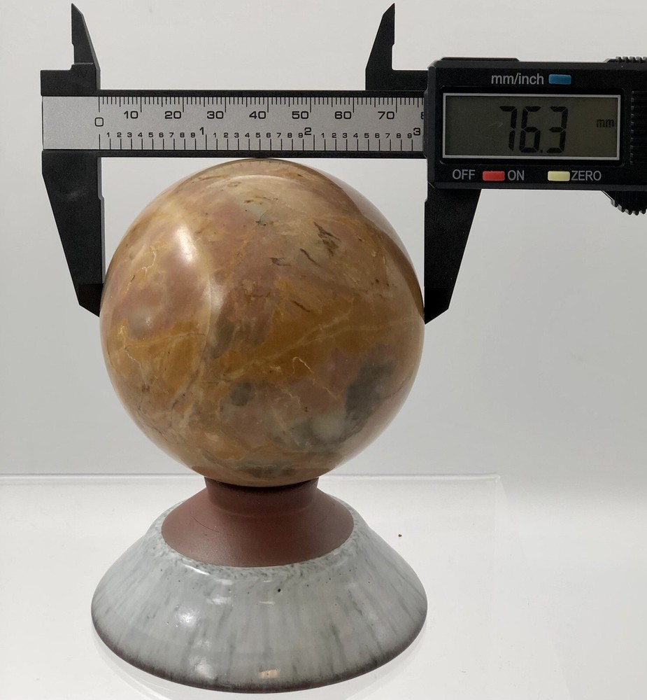 Stone Sphere Quartz Ball 76mm /b