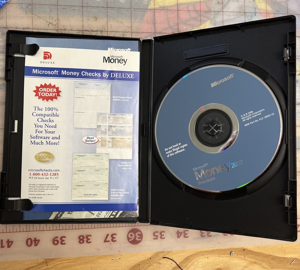 Microsoft Money Premium 2007 Windows; EUC