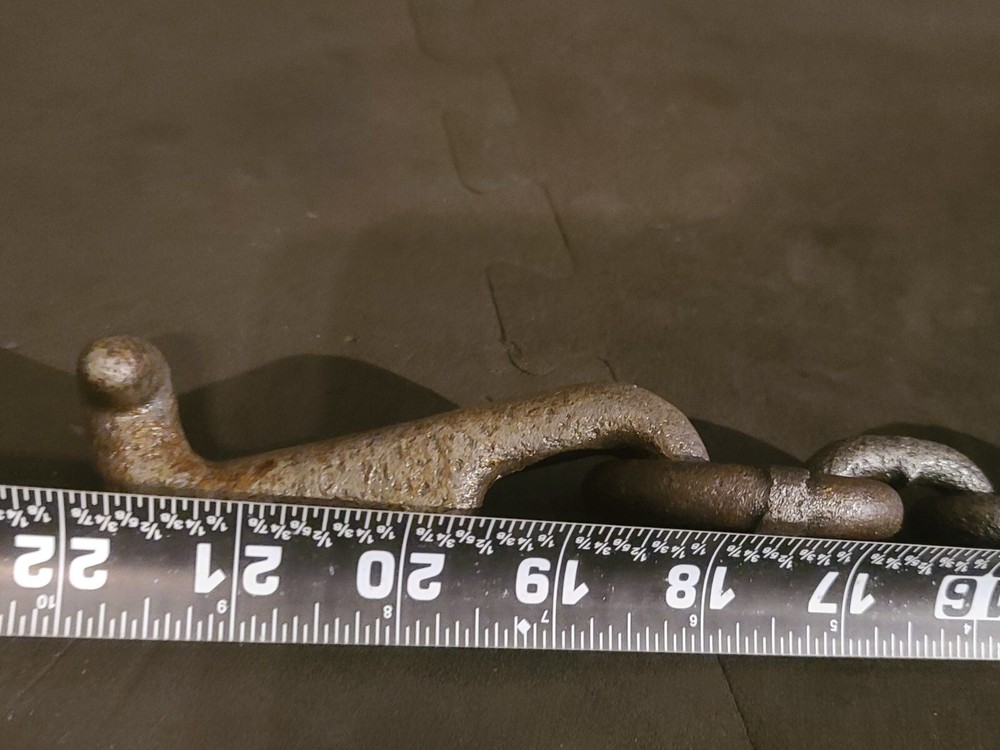 Vintage Winch Line Tail Chain (Possible Military)
