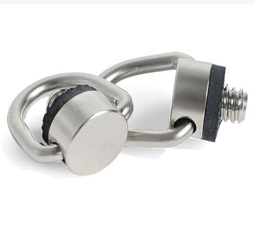 2pcs Camera Quick Release Plate 1/4" Camera Bracket Safety Shoulder Strap Screws