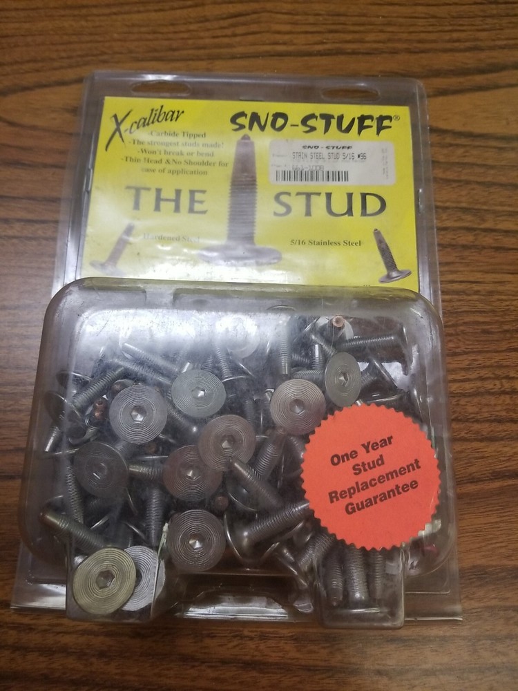 X-Calibar Stainless Stud 7/8" Diameter Head 5/16" Thread 96 Pack 1 5/16" Length