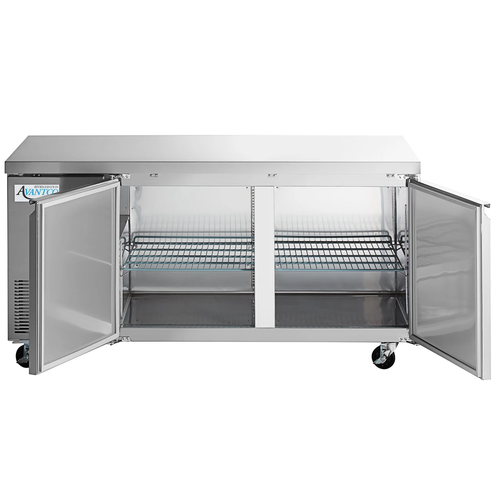 67" Stainless Steel Extra Deep Undercounter Refrigerator