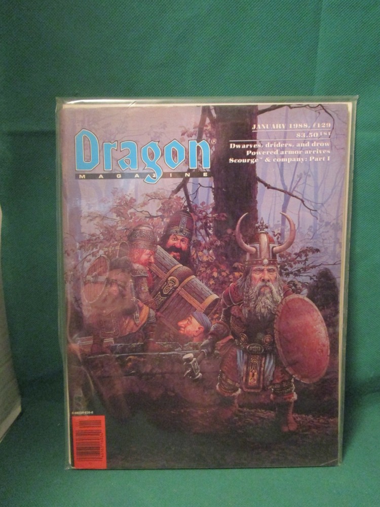 1988 Dragon Magazine #129