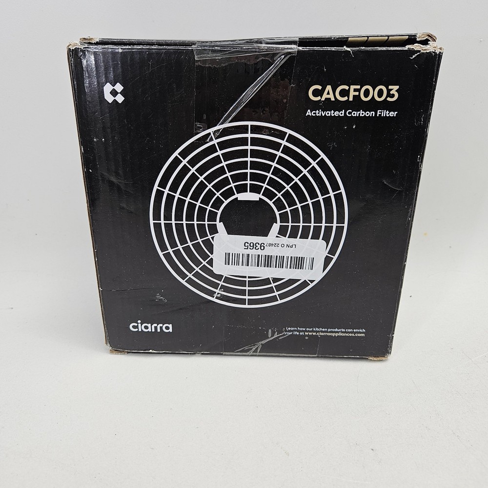 CIARRA CACF003 Activated Charcoal Range Hood Filter