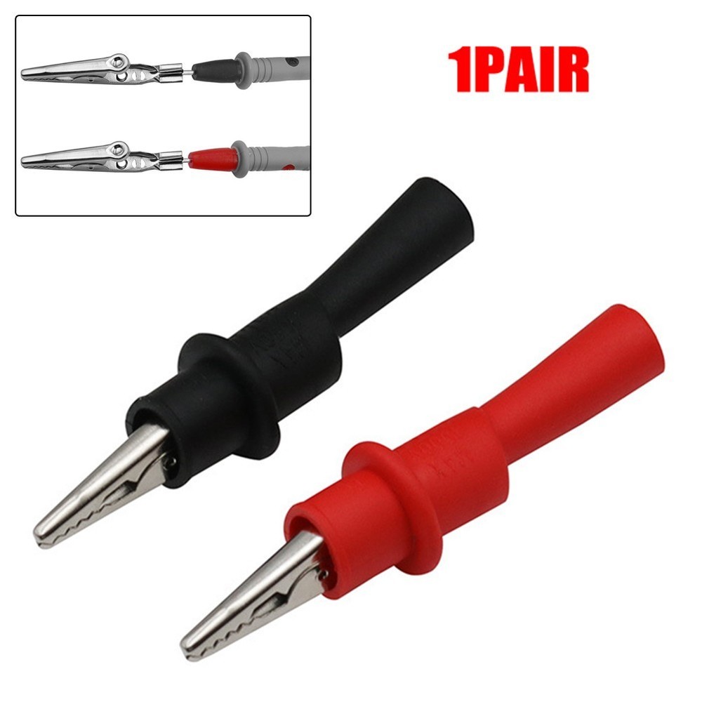 Accessories Clamp Measuring Tools For Multi-Meter Tester Wire Tips Test Clip