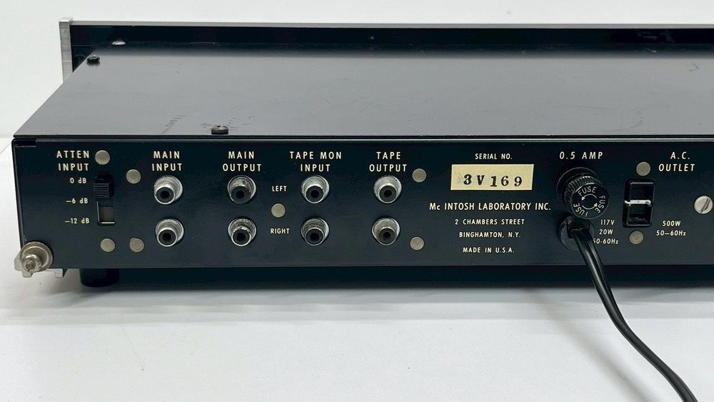 McIntosh MQ101 Environmental Equalizer 3-Band Excellent Condition Working