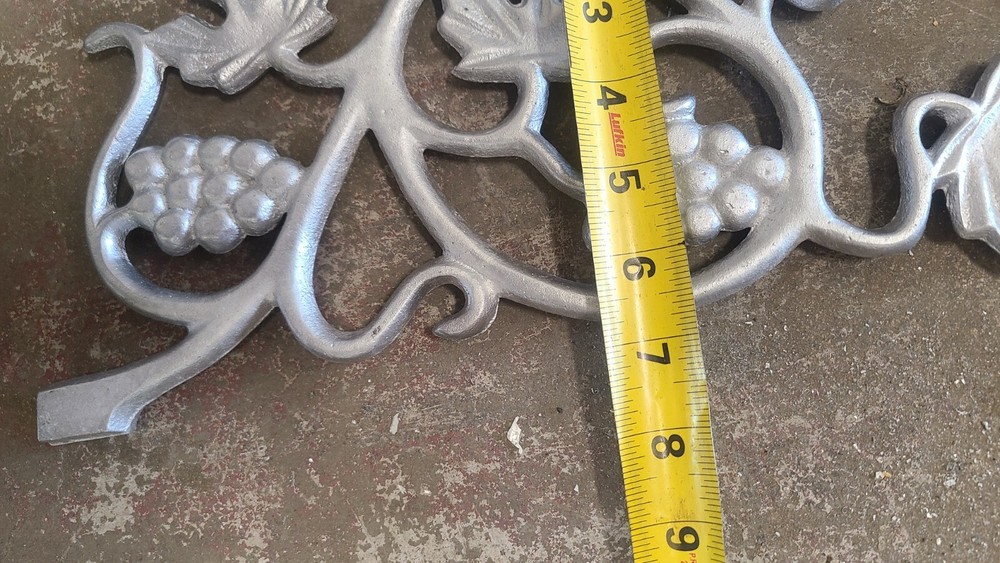 Aluminum Casting Grape Vine Grapevine Pattern Insert Panel Gate Door Fence