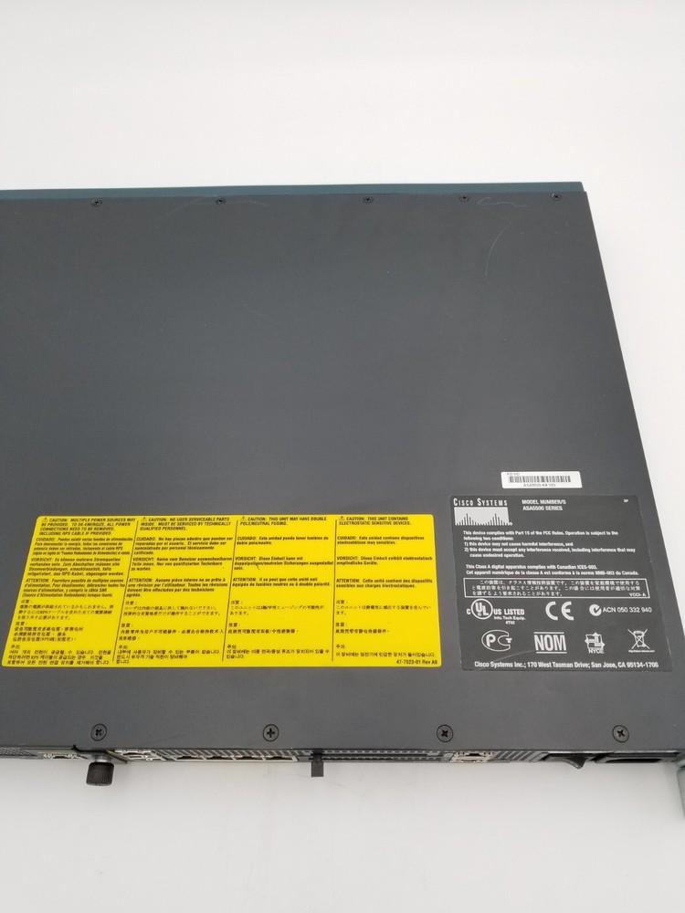 Cisco ASA 5500 Series Adaptive Security Appliance Switch