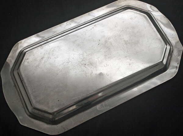 Vintage Whiting STERLING Silver Oblong Serving Tray
