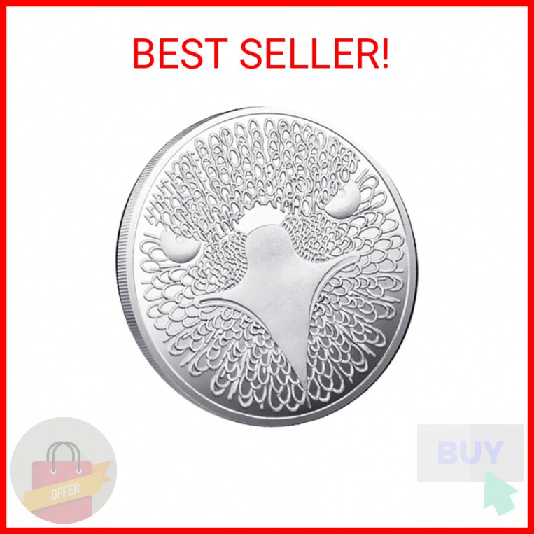 GARASANI 1Cent Bitcoin Limited Edition BTC Commemorative Cryptocurrency Coin Eag