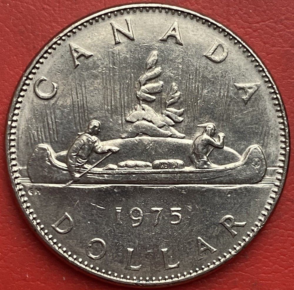 Canada 🇨🇦 1975 $1 One Dollar coin