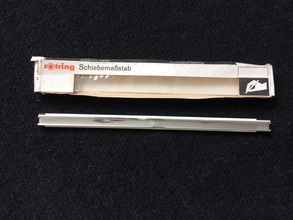 Vintage Rotring Interchangeable Sliding Scale Rule SM1 2331