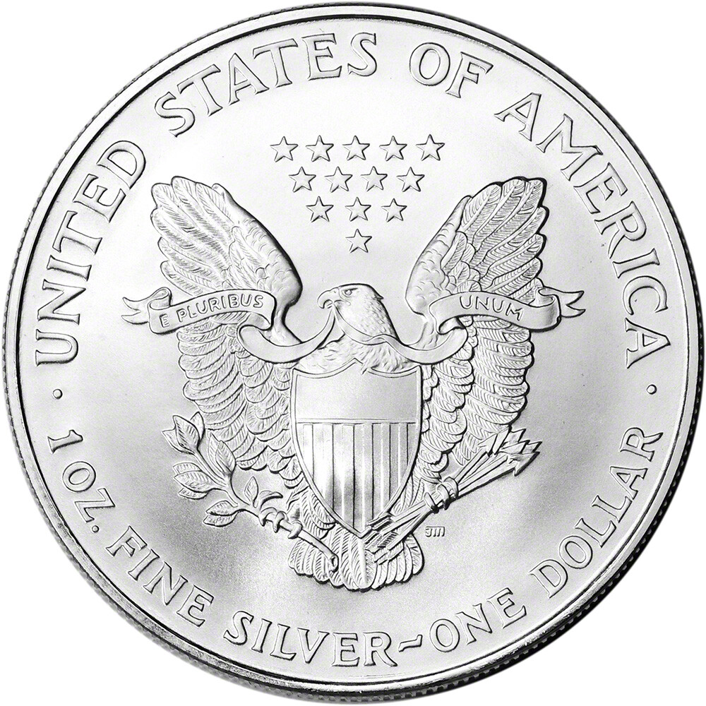 1997 American Silver Eagle Coin - NGC MS69