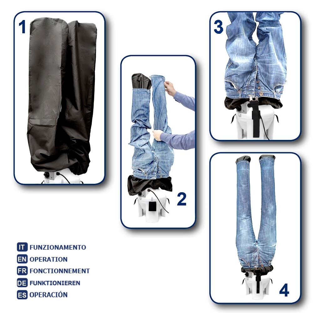 AEOLUS Automatic Ironing Dummy Laundry Dryer Pants Vertical Iron SA09 120V