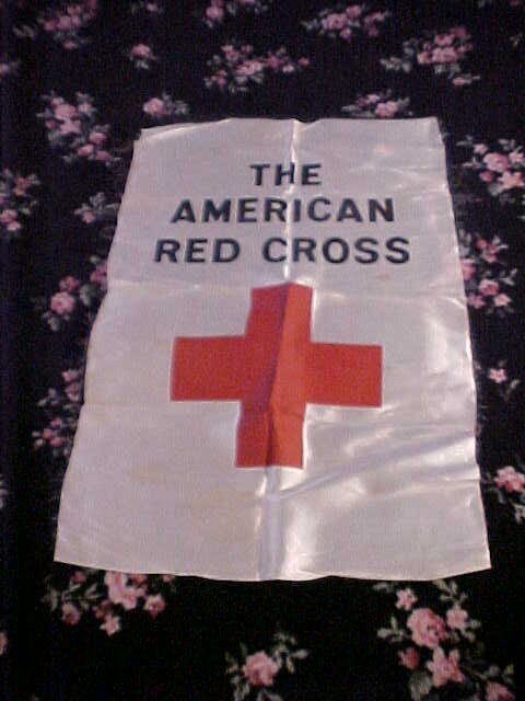 Vintage Red Cross Flag ?????