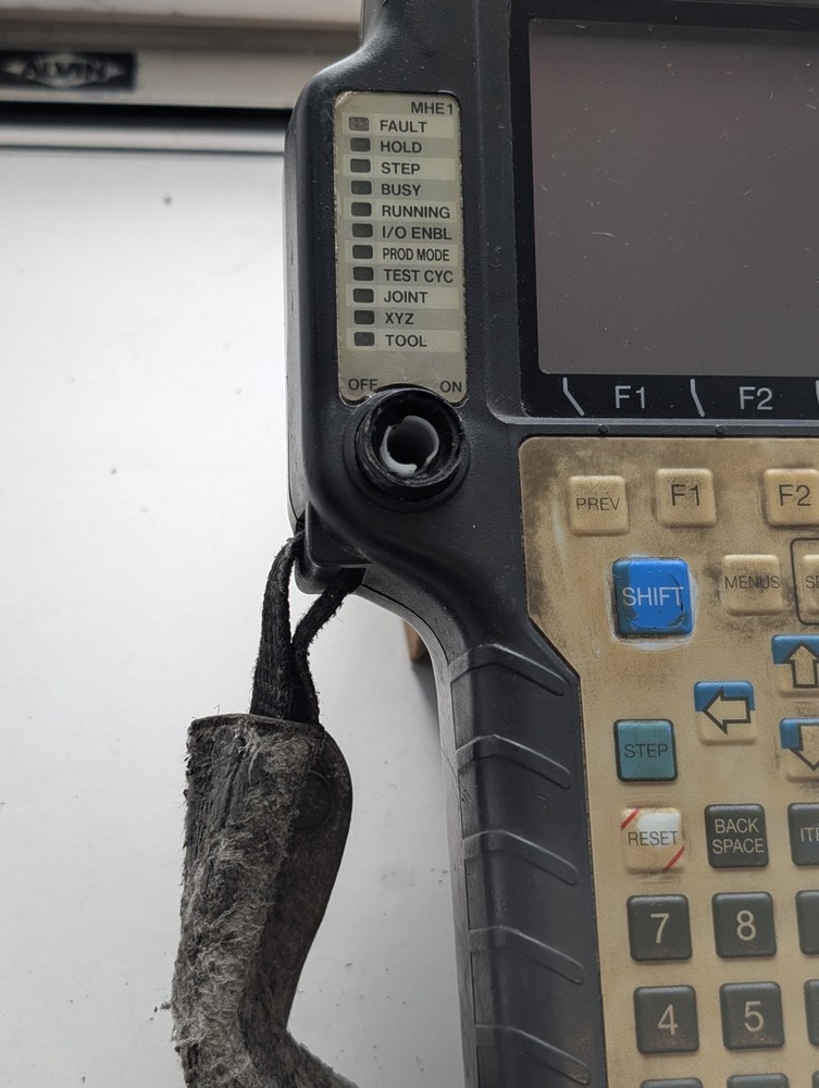 FANUC ROBOTICS A05B-2301-C302 TEACH Pendant ,WORKING,MODE on/off Switch Missing