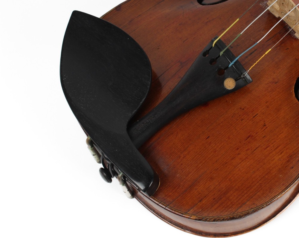 Francesco Ruggeri Model Violin, Alligator Leather Case