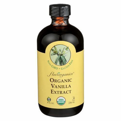 Oganic Vanilla Extract 8 Oz By Flavorganics