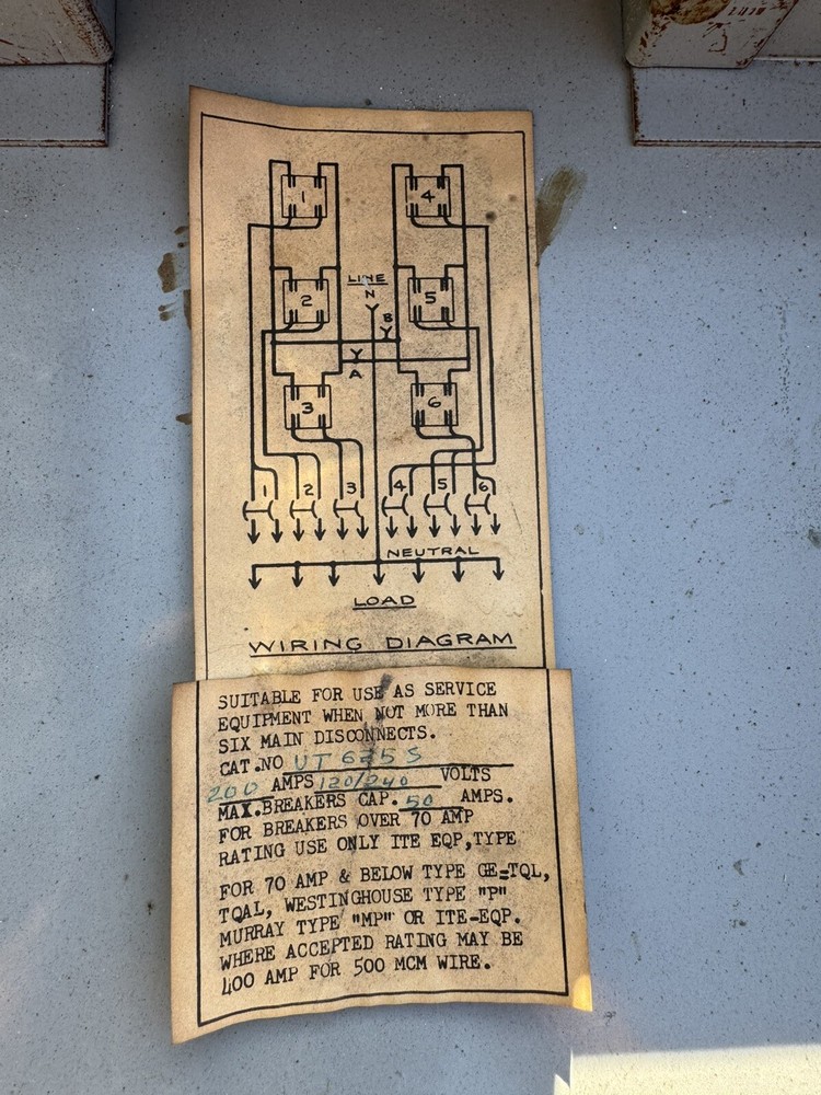 BROTHERS B MULTI METER SOCKET KIT 100A RECONDITIONED OBSOLETE.