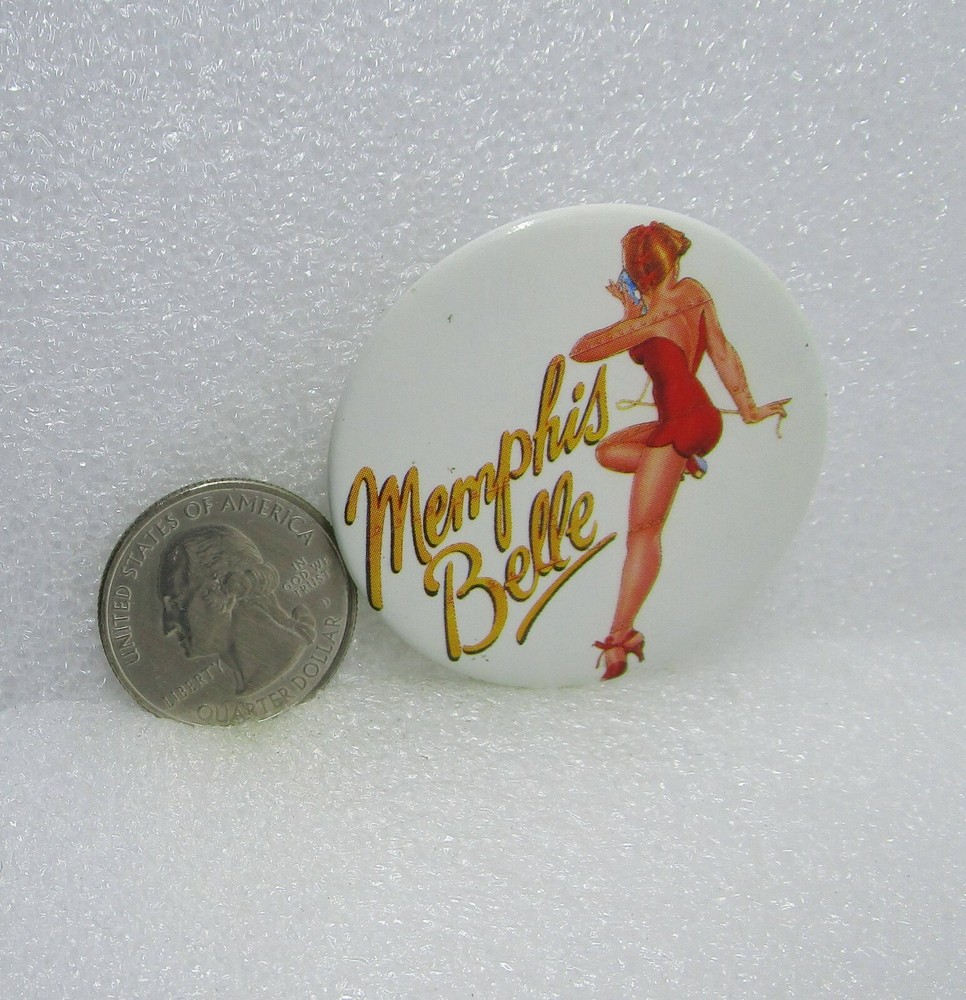 Memphis Belle Button Pin