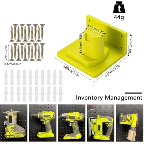 Tool Holder Compatible with 18V Power Tool Wall Mount Portable Holder 20 Pack