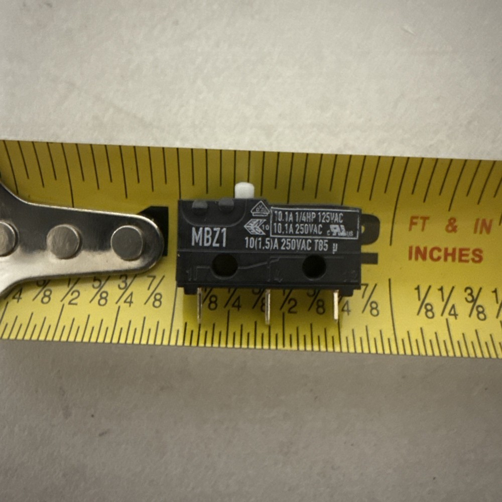 Hartmann MBZ1 Single-pole Micro-Switch - Set of 100