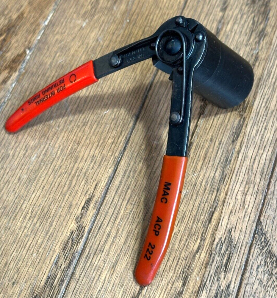 🇺🇸 MAC Tools Snap Ring Pliers Retaining Clip DEEP Offset Tip Internal USA