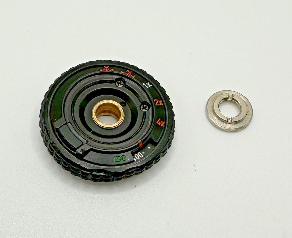Pentax Super Program, Program Plus ISO ASA Exposure Dial Genuine Pentax Part