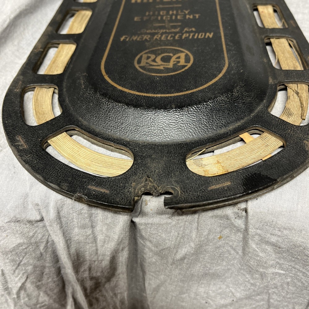 RCA Victor magic Magic Loop antenna untested parts or display