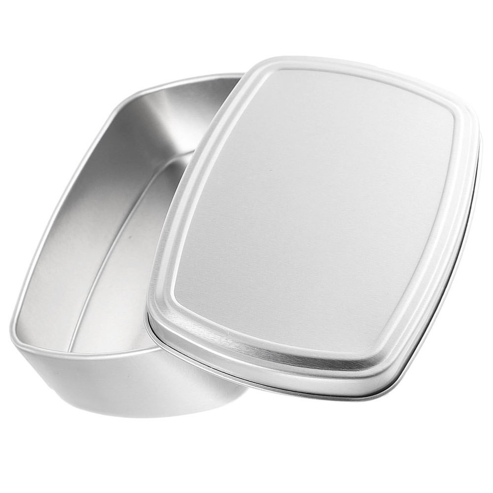 Box for Soaps Creams Bathroom Dish Sealed Storage Aluminum Container