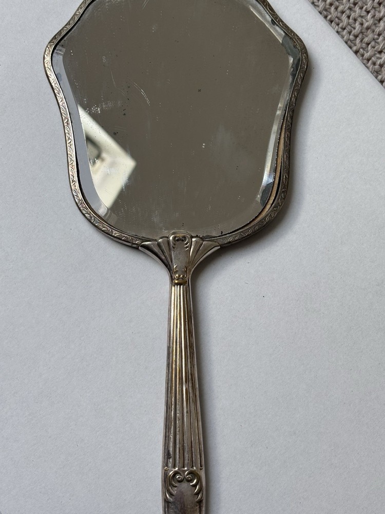 Vintage Handheld Vanity Mirror