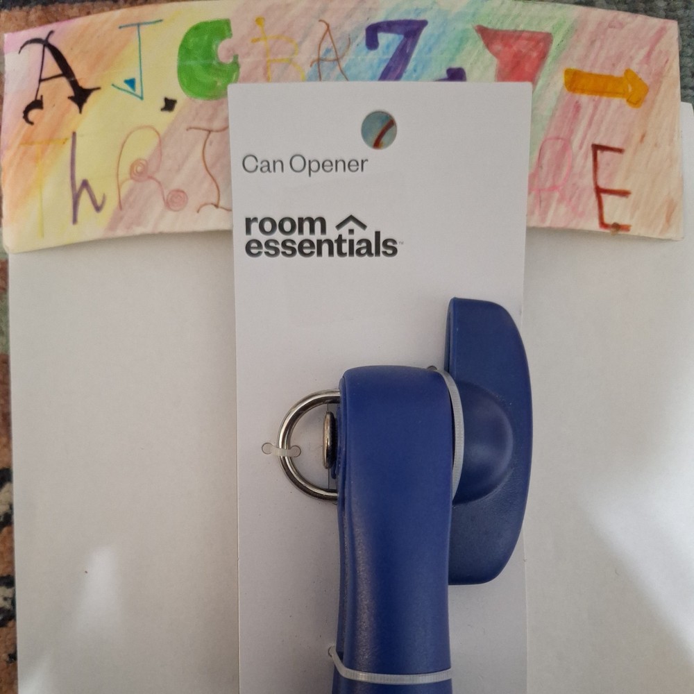 Lightweight Can Opener Blue  Room Essentials