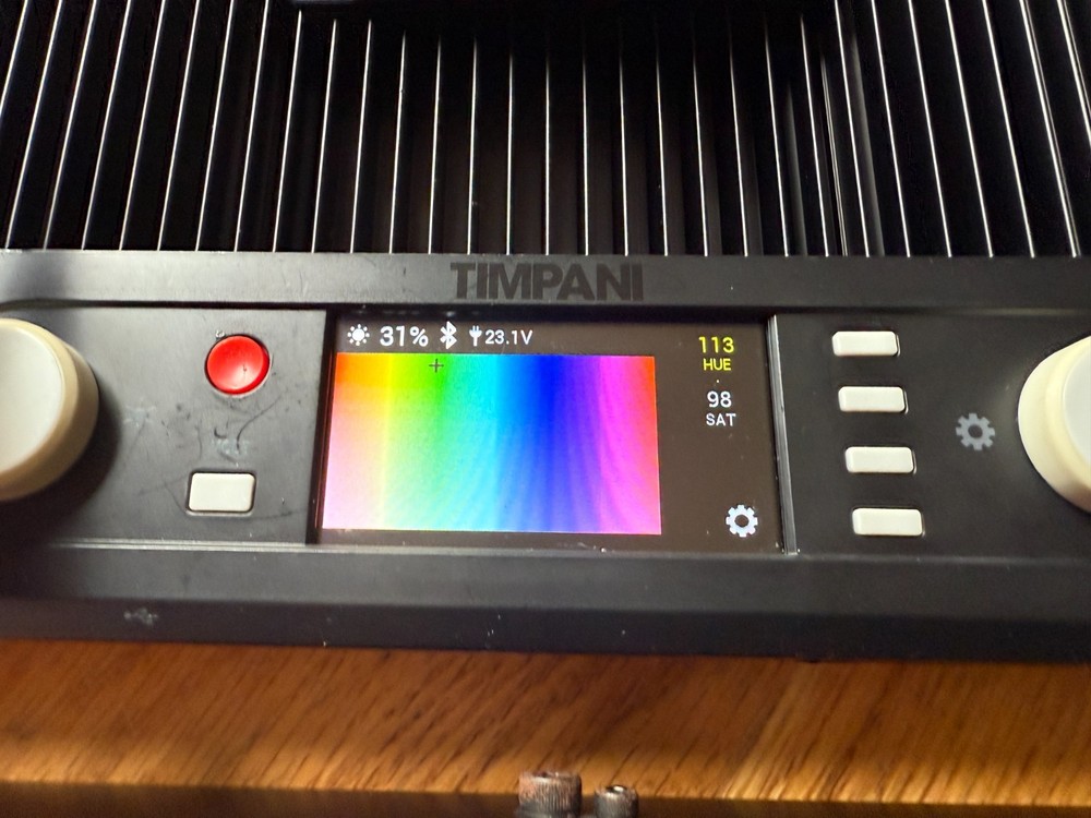 Luxli Timpani 1x1 RGB LED Light Panel