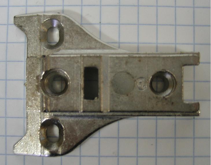 GRASS SNAP-ON FACE-FRAME BASEPLATE #13160, 7.3mm