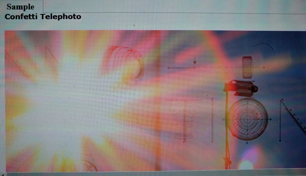 Schneider MPTV 4x5.65" True-Streak Confetti Rectangular Filter