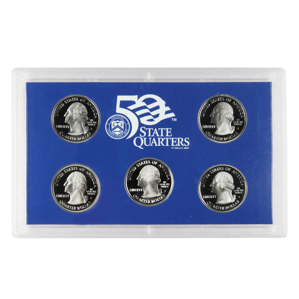 2005-S U.S. Clad State Quarters Proof Set