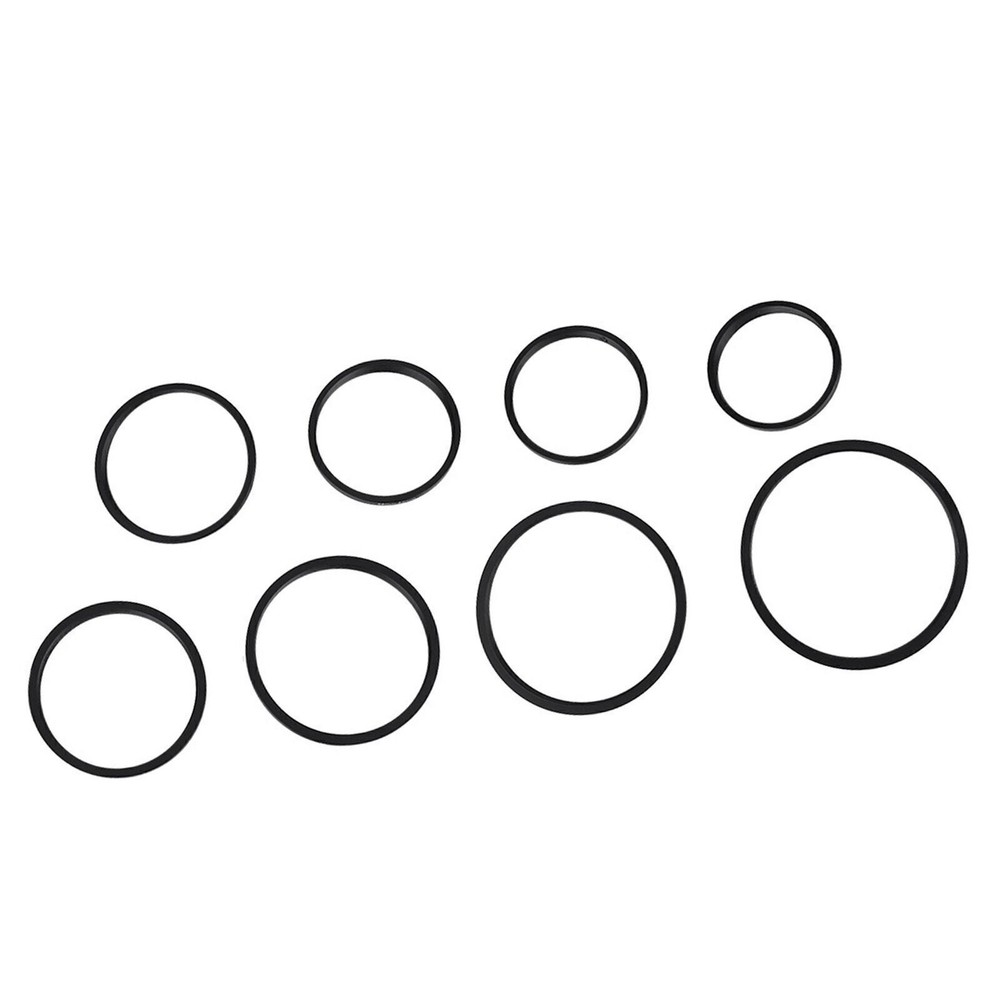 8 PCS Metal Step Up Rings Universal Lens Filter Adapter Set