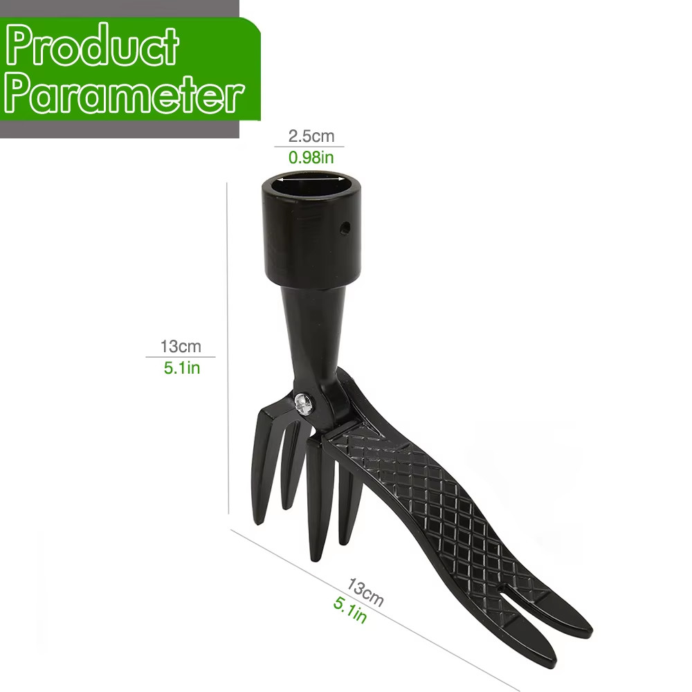 Stand up Weed Puller Claw Tool Engineering Plastic Weeding Head Replacement Gard