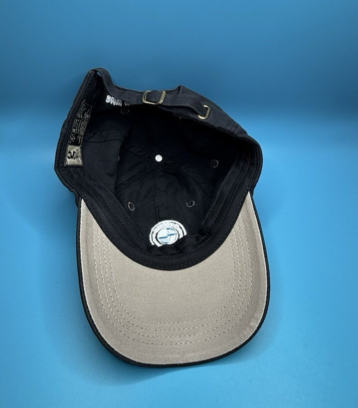 Black BMW Motorcycles Adjustable Strapback Embroidered Logo Hat Cap