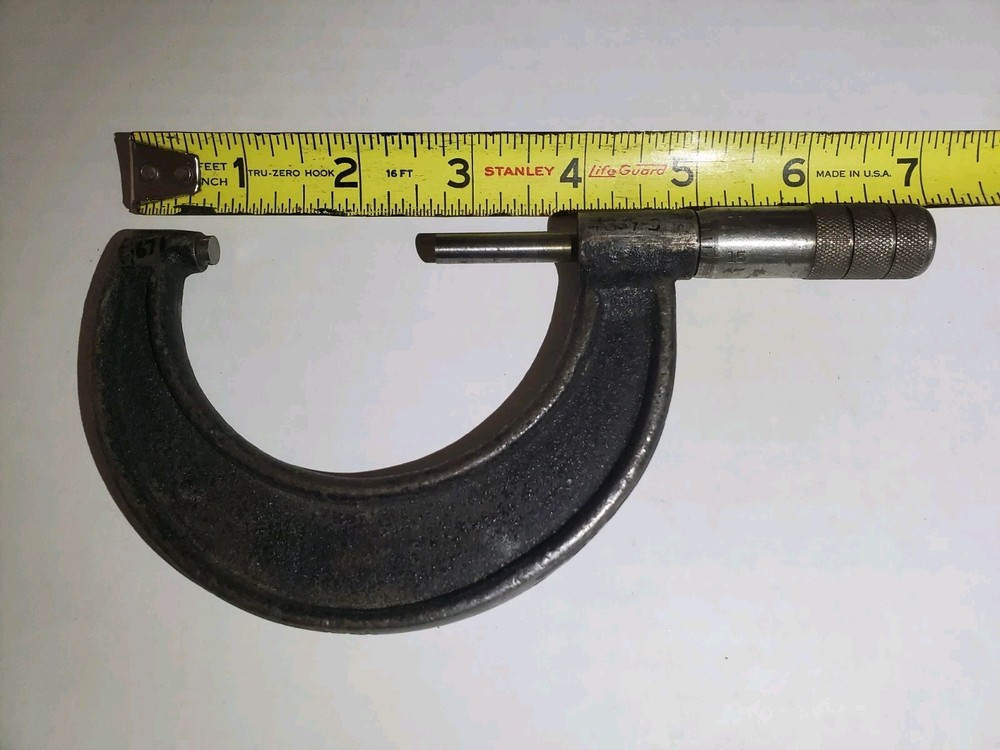 Antique Micrometer Caliper Tool