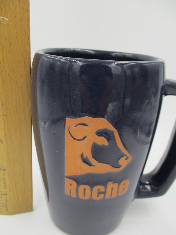 ROCHE cattle large ceramic mug