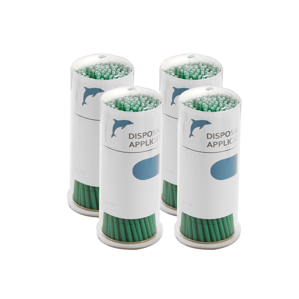 Dental Microbrush Disposable Applicators Tips Micro Brush Cleaning 2.0mm Fine