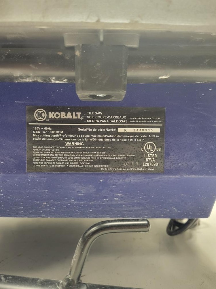 KOBALT TOOLS KB7004 (P08012922)